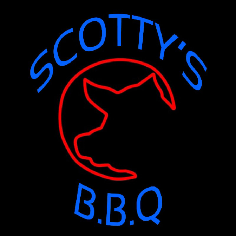  Scottys Bbq Neonkyltti