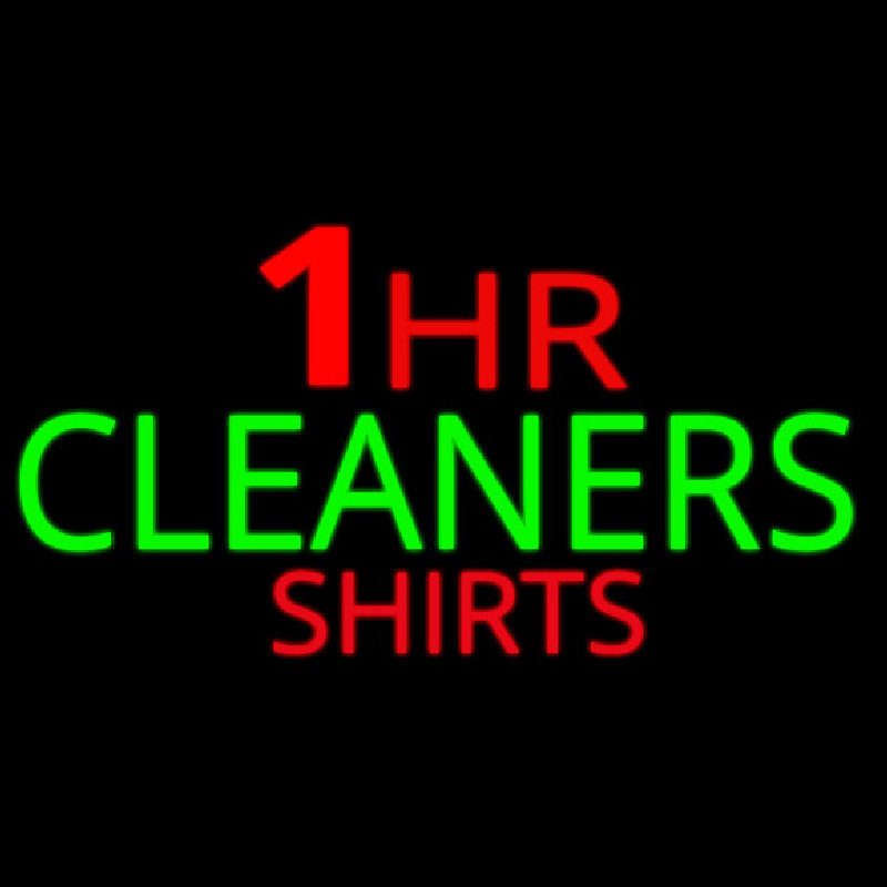 1 Hr Cleaners Shirt Neonkyltti