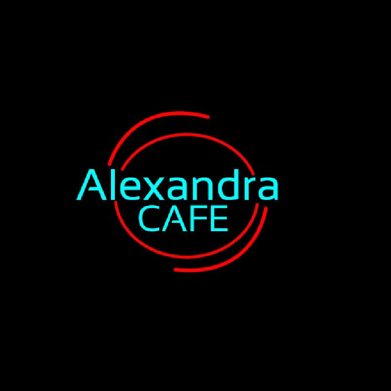 Ale andra Cafe Neonkyltti