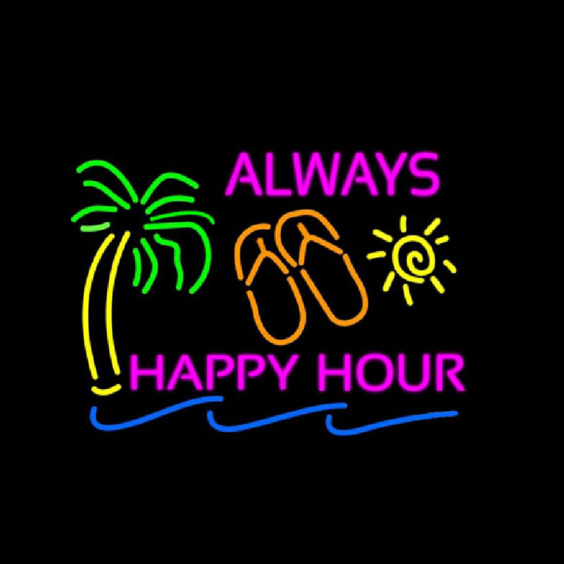 Always Happy Hour Neonkyltti