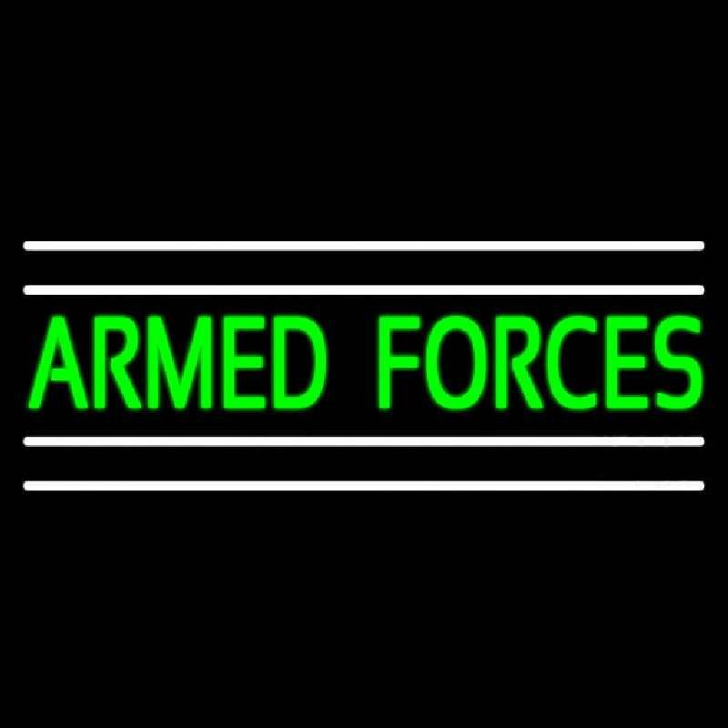 Armed Forces Neonkyltti