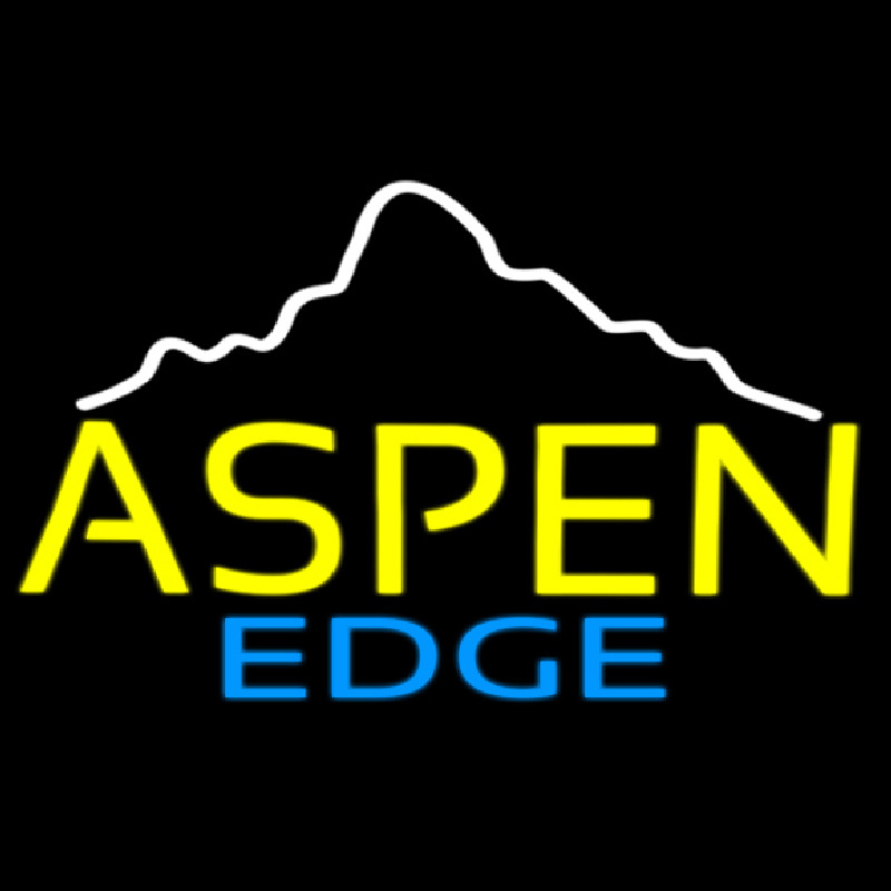 Aspen Edge Neonkyltti