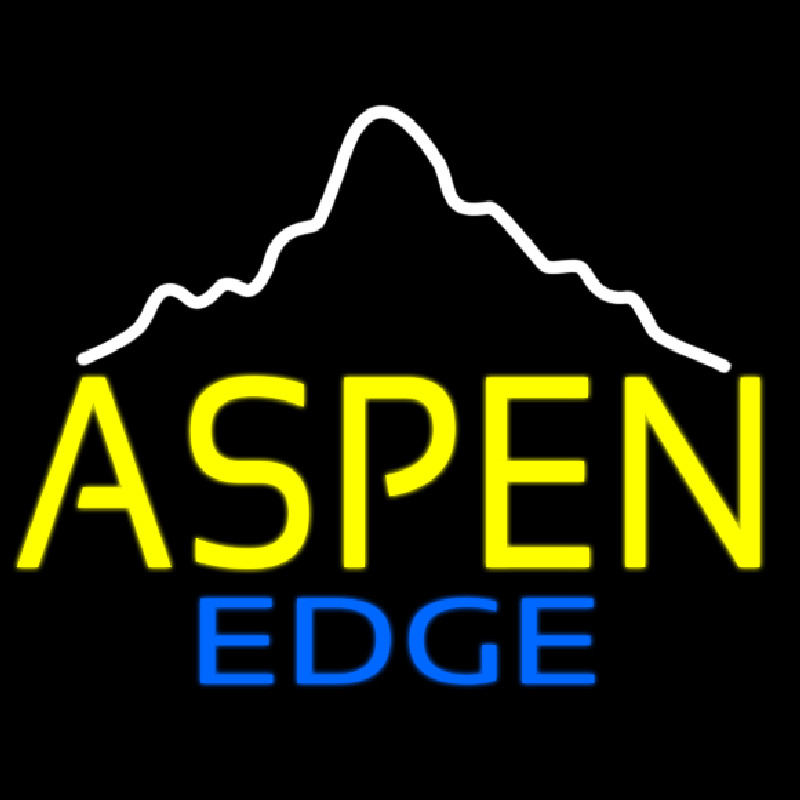 Aspen Edge Neonkyltti