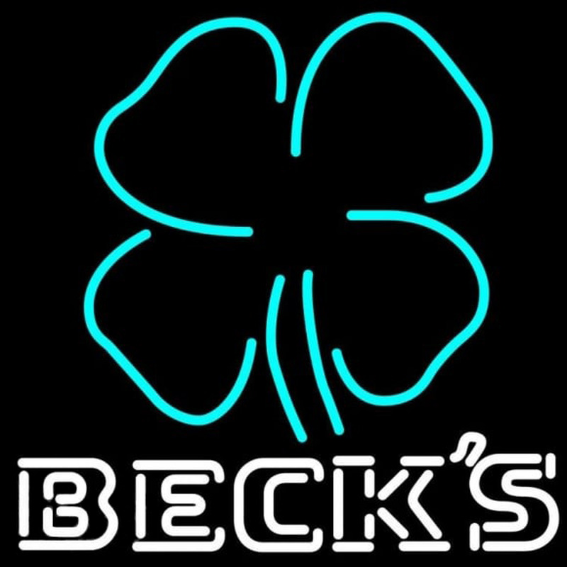 Backs Clover Beer Sign Neonkyltti