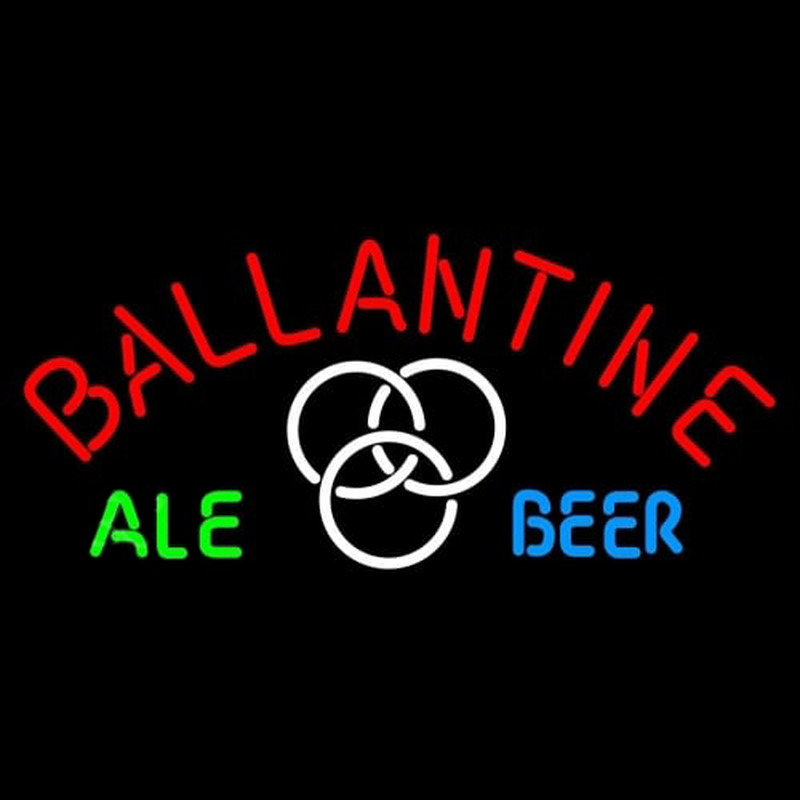 Ballantine Ale White Beer Neonkyltti