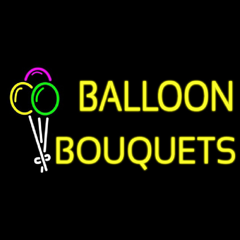 Balloon Bouquets Neonkyltti
