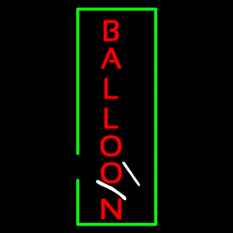 Balloon Vertical Neonkyltti