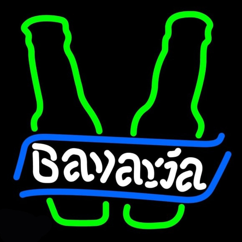 Bavarian Bottle Beer Sign Neonkyltti