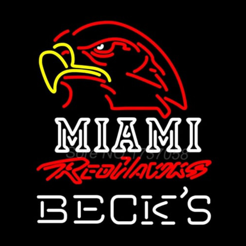 Becks Miami Neonkyltti