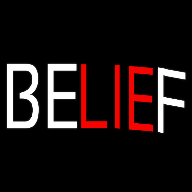 Belief Neonkyltti