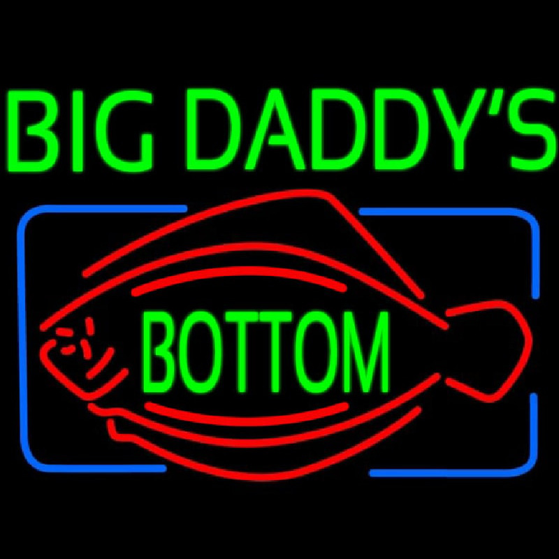 Big Daddys Bottom Neonkyltti