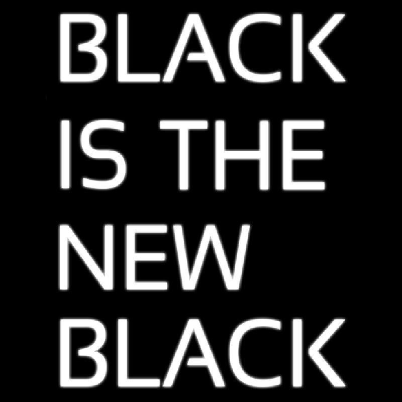 Black Is The New Black Neonkyltti
