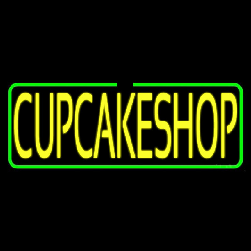 Block Cupcake Shop Neonkyltti