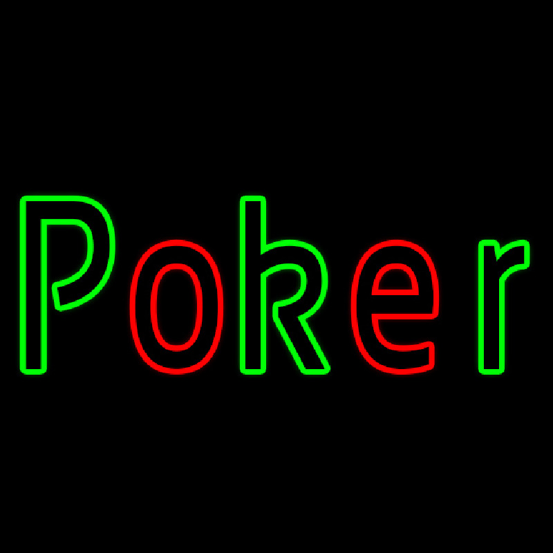 Block Poker 2 Neonkyltti