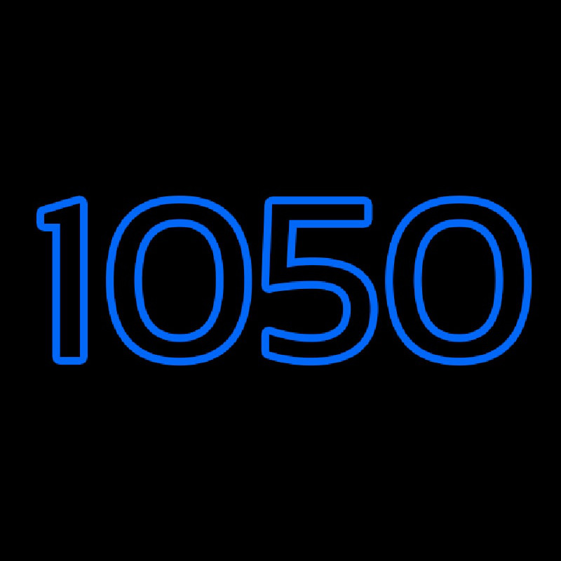Blue 1050 Neonkyltti