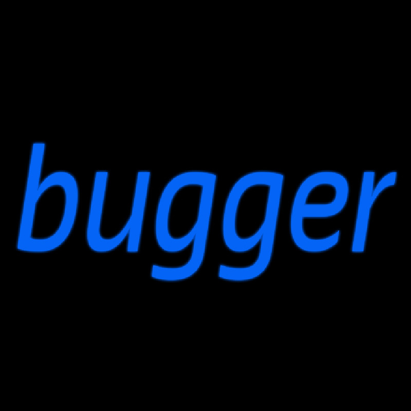 Blue Bugger Neonkyltti