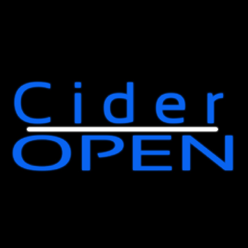 Blue Cider Open Neonkyltti