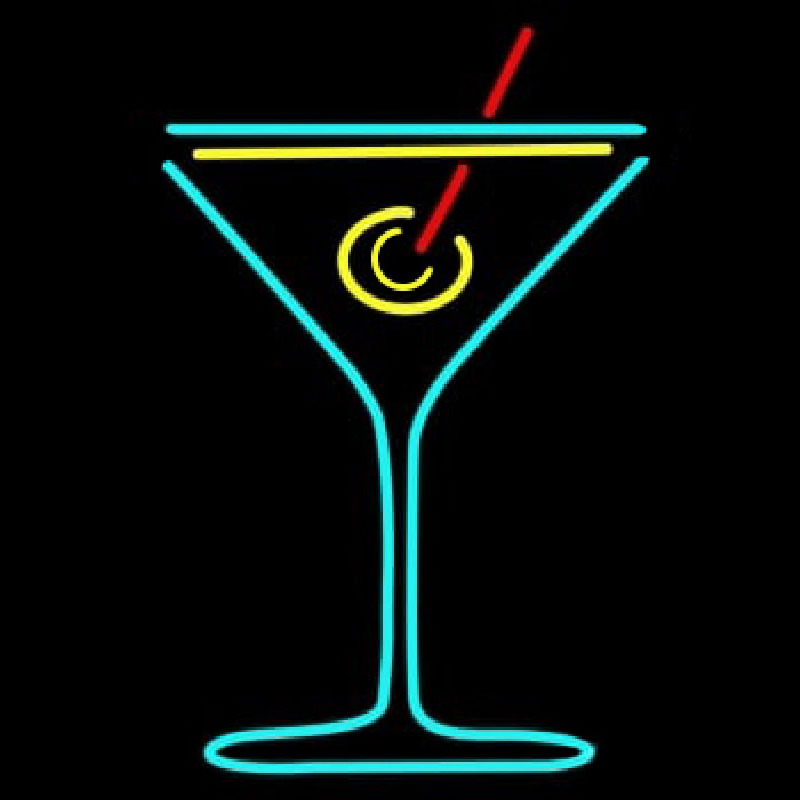 Blue Cocktails Neonkyltti