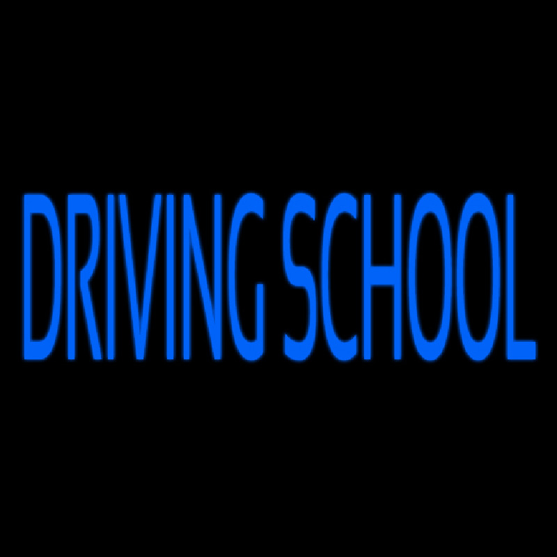 Blue Driving School Neonkyltti
