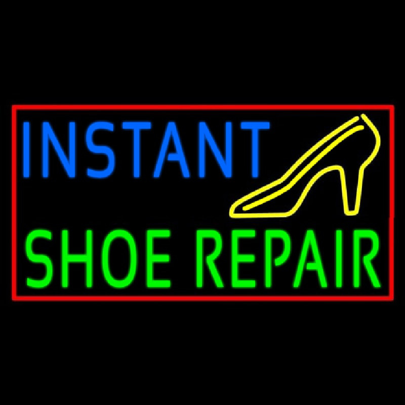 Blue Instant Green Shoe Repair Neonkyltti
