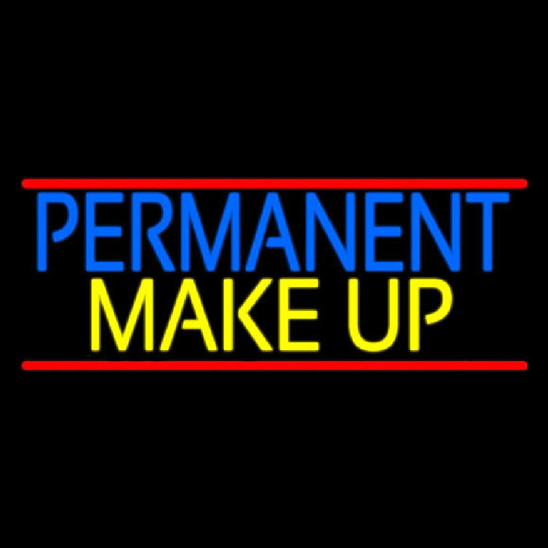 Blue Permanent Makeup Neonkyltti