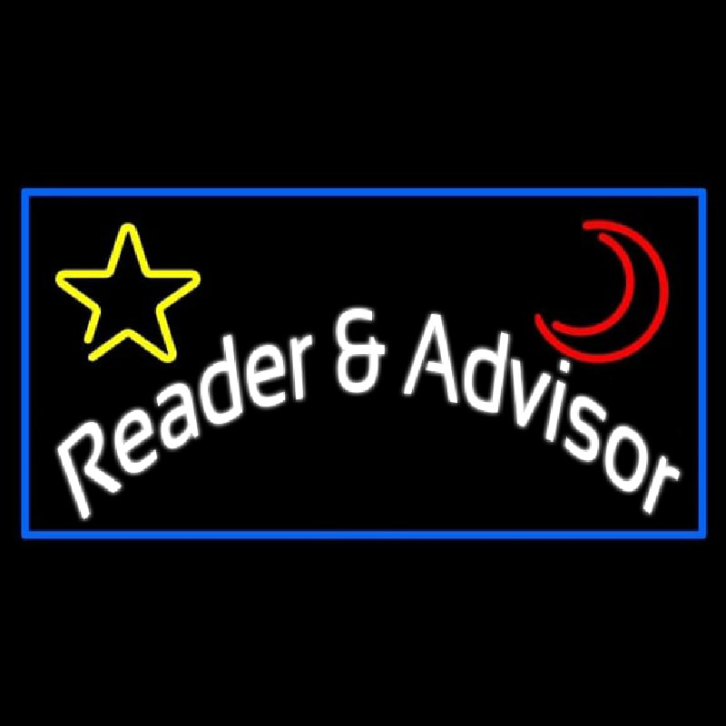 Blue Reader And Advisor Neonkyltti