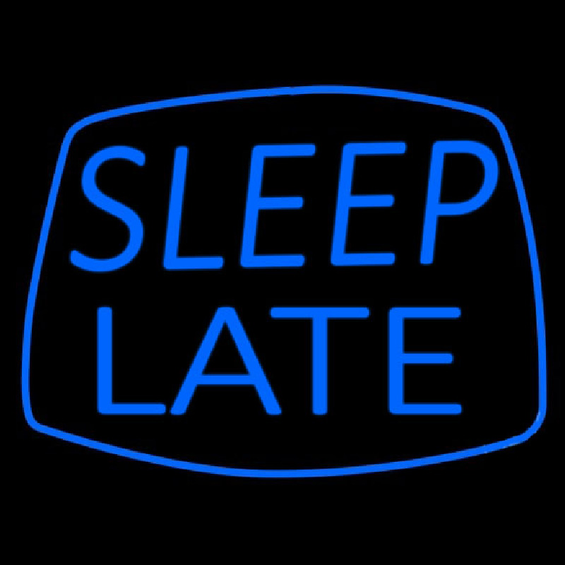 Blue Sleep Late Neonkyltti