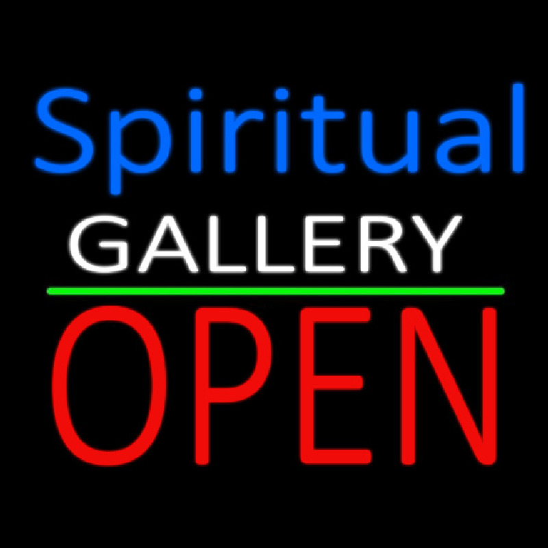 Blue Spritual White Gallery With Open 1 Neonkyltti