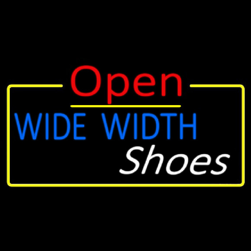 Blue Wide Width White Shoes Open Neonkyltti
