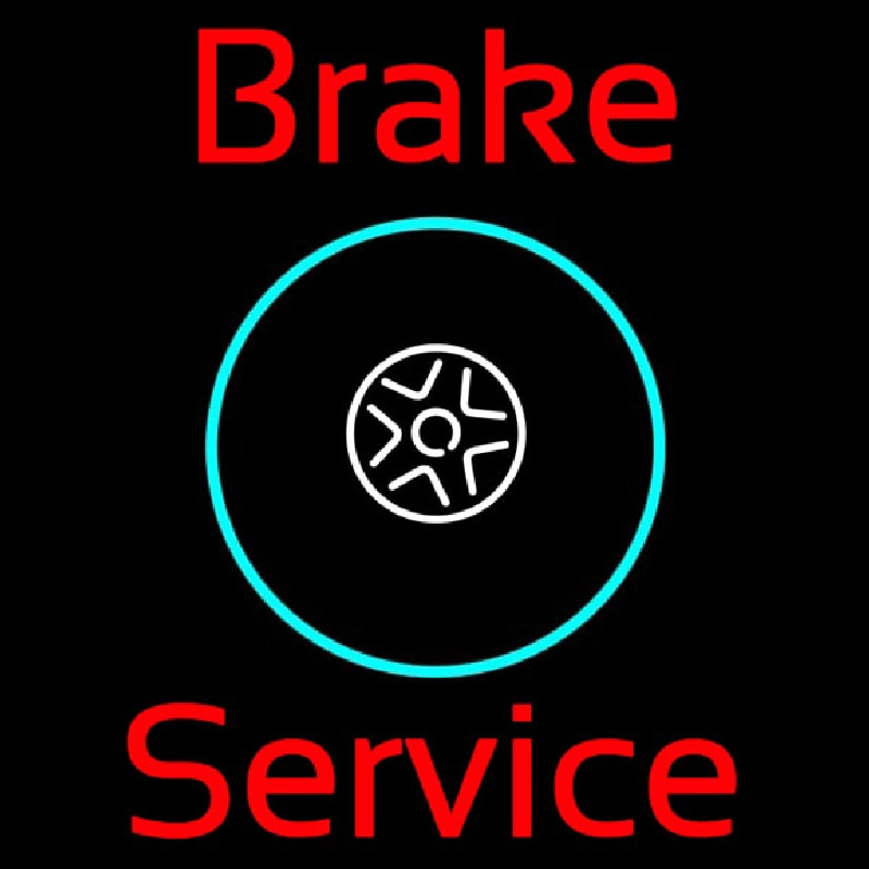 Brake Service Neonkyltti