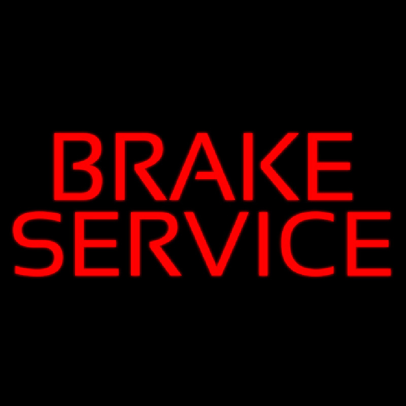 Brake Service Neonkyltti