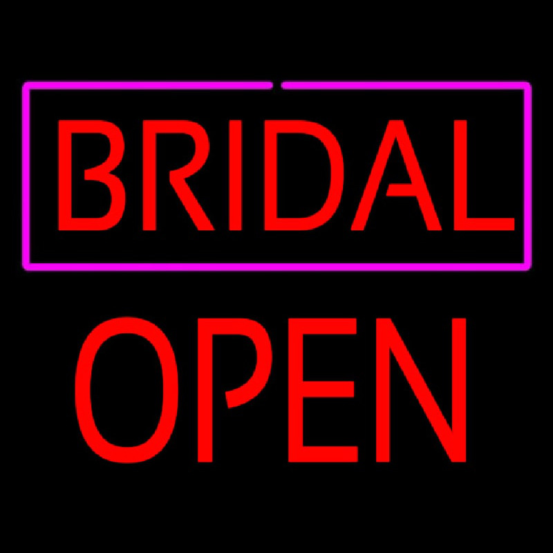 Bridal Block Open Neonkyltti