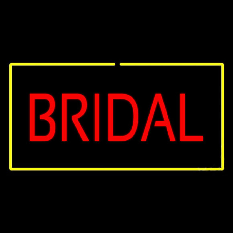 Bridal Rectangle Yellow Neonkyltti