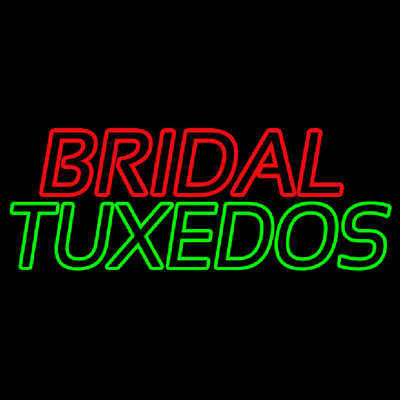 Bridal Tu edos Double Stroke Neonkyltti