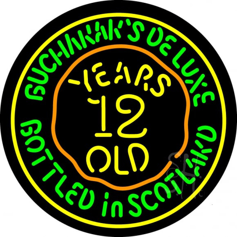 Buchanans 12 Year Old Neonkyltti