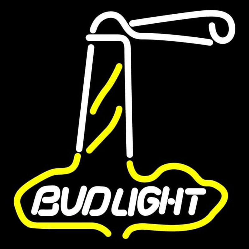 Bud Light Wight Lighthouse Beer Sign Neonkyltti