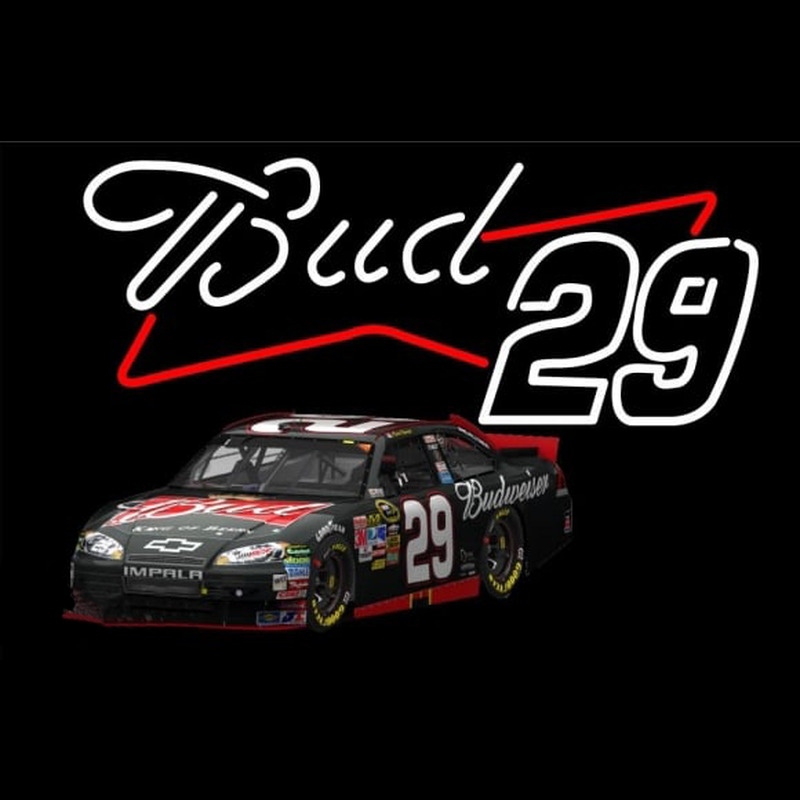 Bud Nascar 29 Neonkyltti