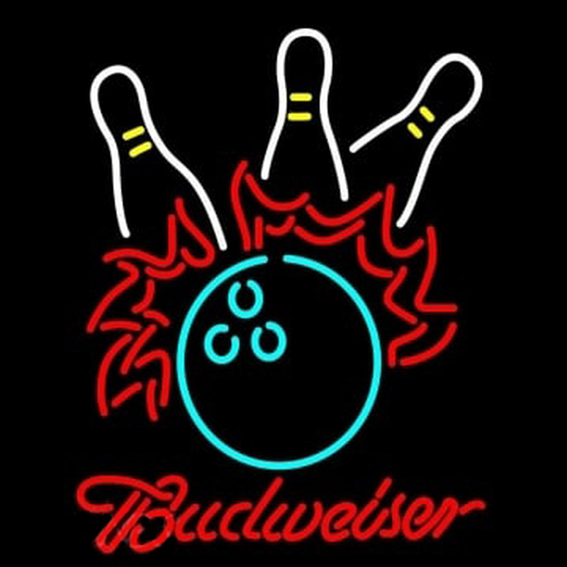 Budweiser Bowling Neonkyltti