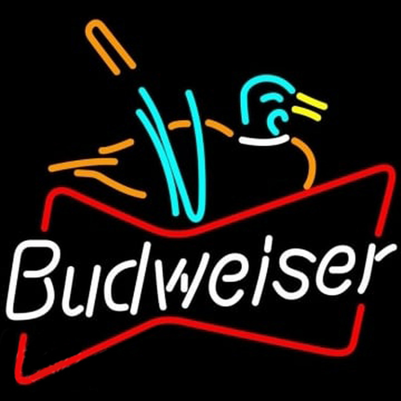 Budweiser Duck Neonkyltti