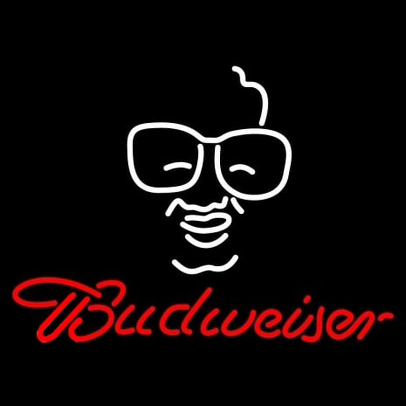 Budweiser Man Logo Neonkyltti