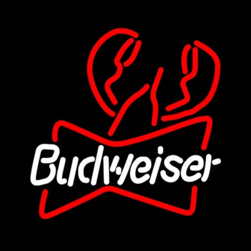 Budweiserr Lobster Neonkyltti