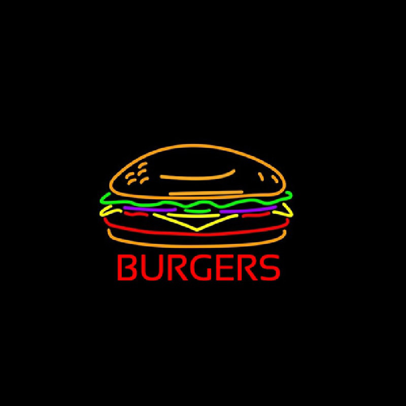 Burgers Neonkyltti