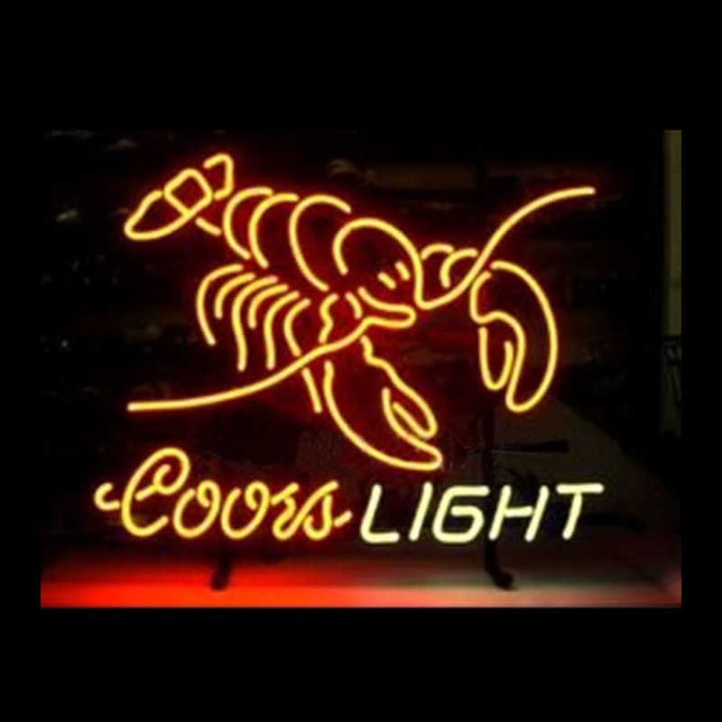 COORS LIGHT LOBSTER Neonkyltti