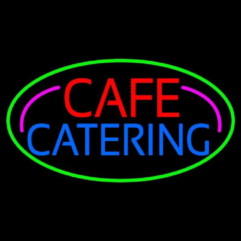 Cafe Catering Neonkyltti