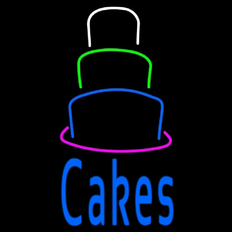 Cake With Cake Layer Neonkyltti