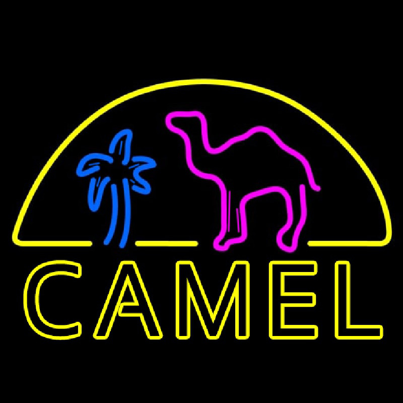 Camel Palm Neonkyltti
