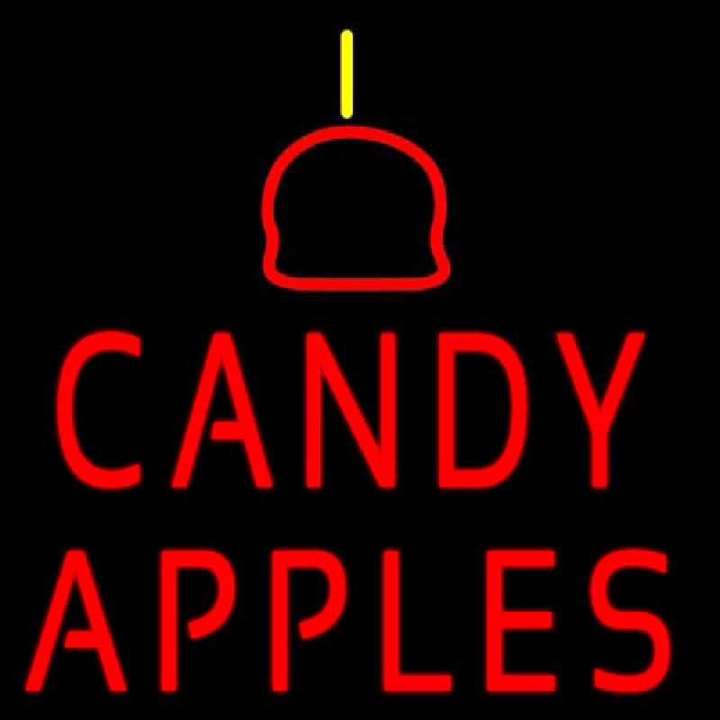 Candy Apples Neonkyltti