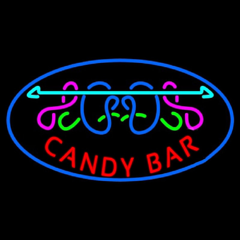 Candy Bar Neonkyltti