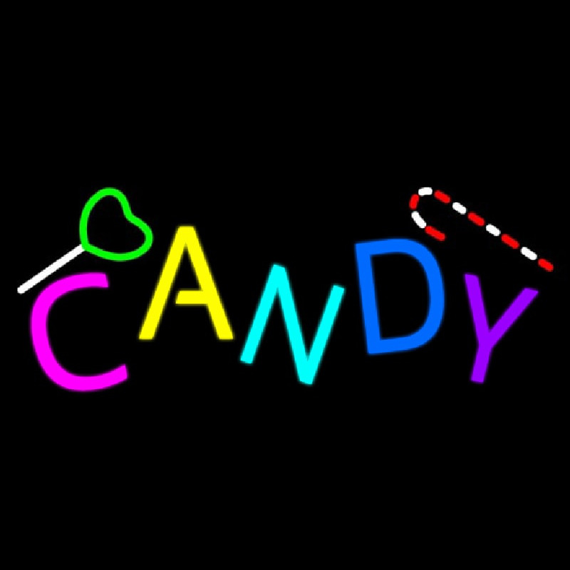 Candy Symbol Neonkyltti