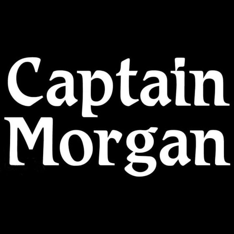 Captain Morgan White Beer Sign Neonkyltti